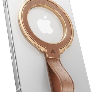 Magnetic Leather Phone Grip for MagSafe